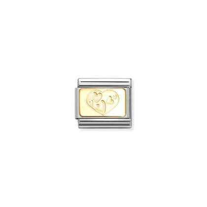 NOMINATION Multi-Hearted Heart Charm 030121/57