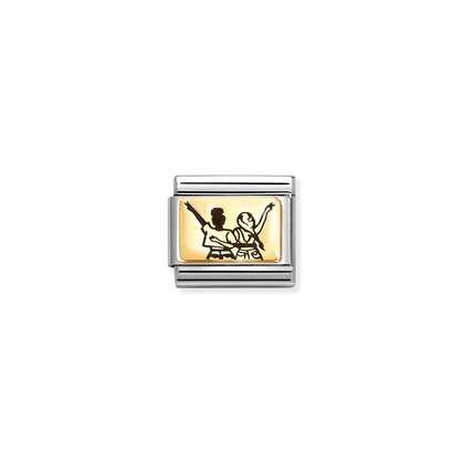 NOMINATION Gold Friends Charm 030166-41
