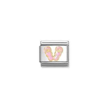 NOMINATION Pink Flip Flops Charm 030272-89
