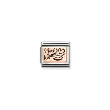 NOMINATION Rose Gold Mom's Kitchen Charm 430111-26