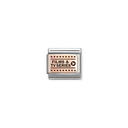 NOMINATION Rose Gold Films & TV Charm 430111-28