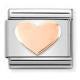 NOMINATION Rose Gold Heart 430104/37