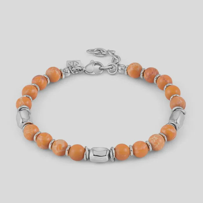 NOMINATION Instinct Style Bracelet Orange Jasper 027930-086