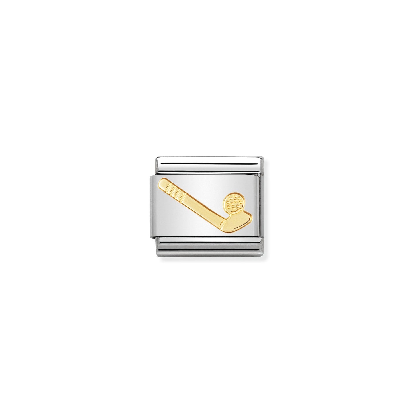 NOMINATION Gold Golf Club Charm 030106-09