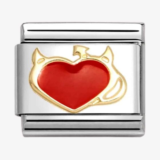 NOMINATION Devil Heart Charm 030207/51