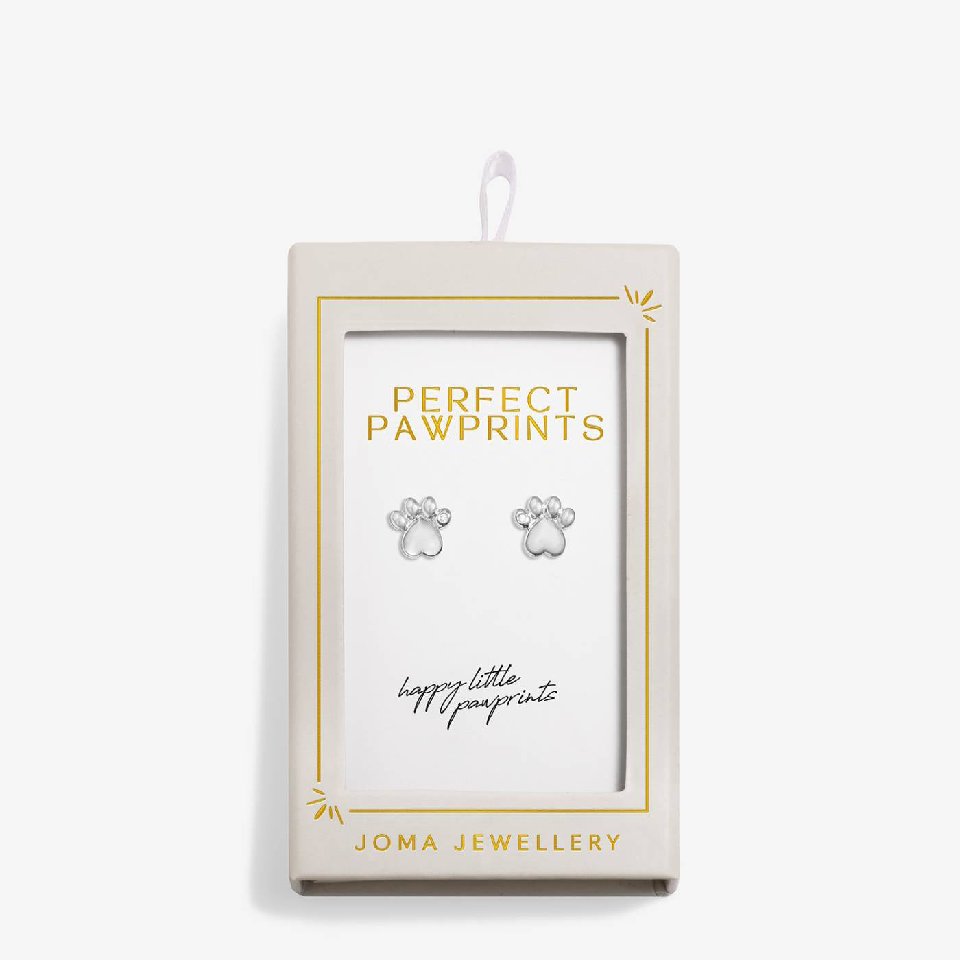 Joma Moments To Shine 'Perfect Paw Print' Stud Earrings In Silver Plating 10326