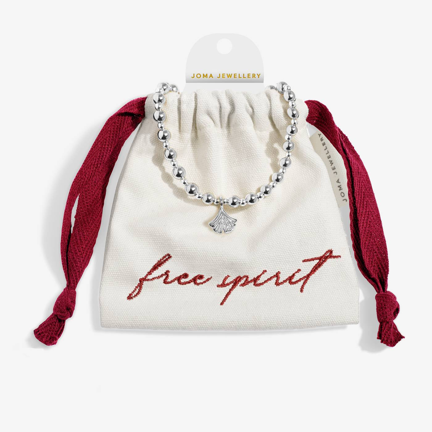 Joma Words To Treasure 'Free Spirit' Bracelet In Silver Plating 10504