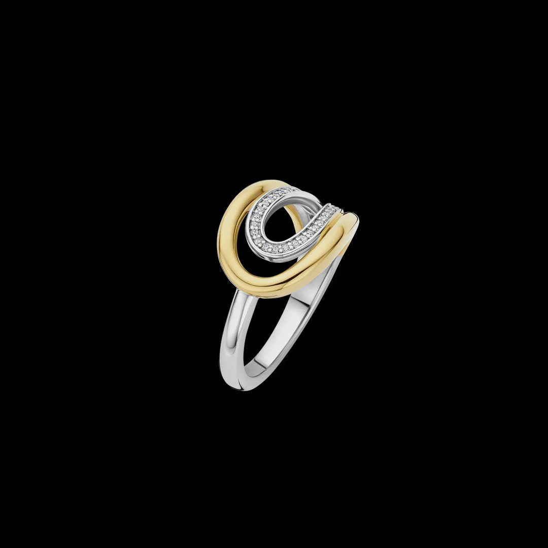 Ti Sento Organic Zirconia Ring 12408ZY