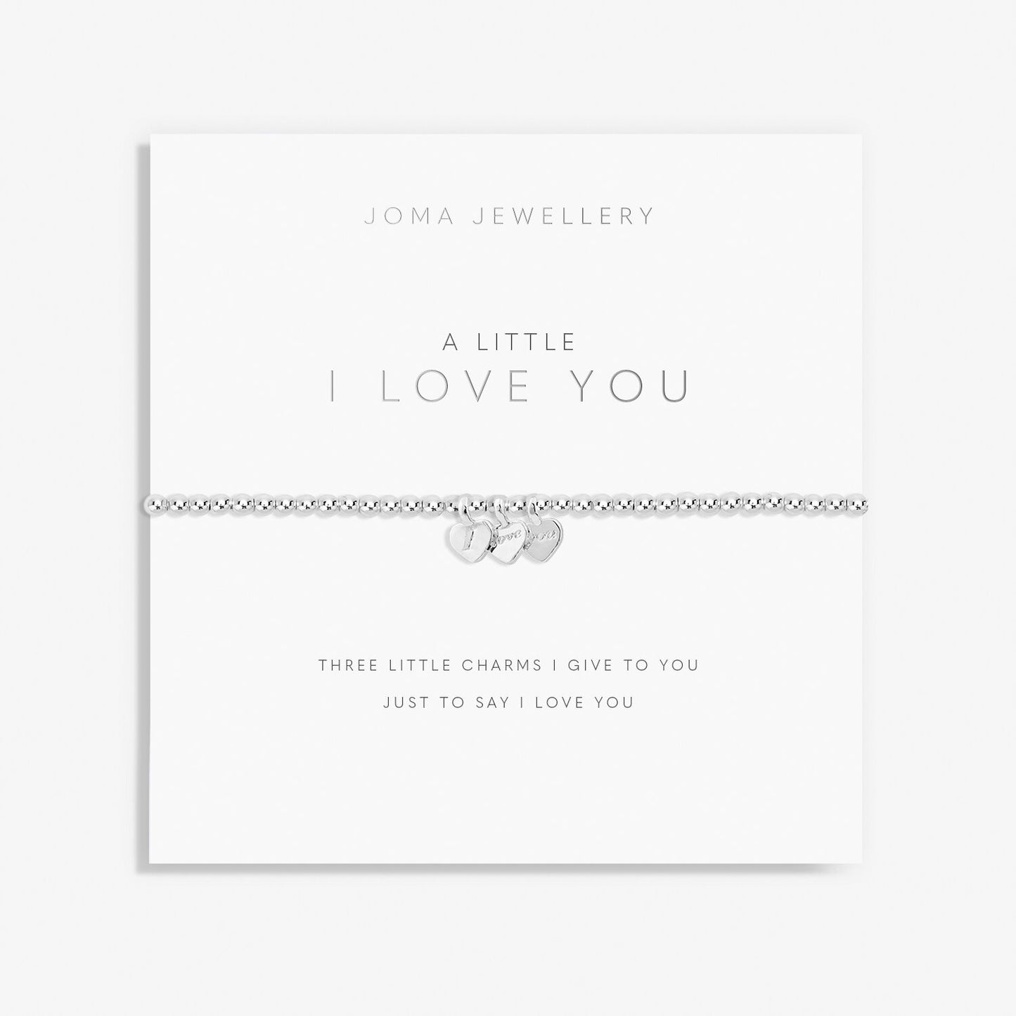 Joma Jewellery a little I Love You Bracelet 1312
