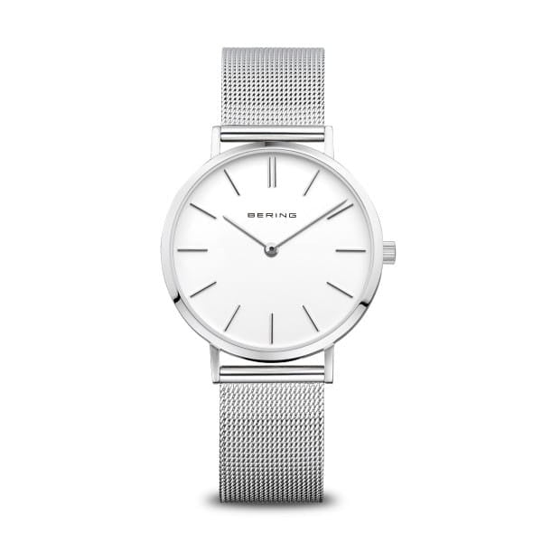 Bering Ladies Watch Mesh & White Dial 14134-004