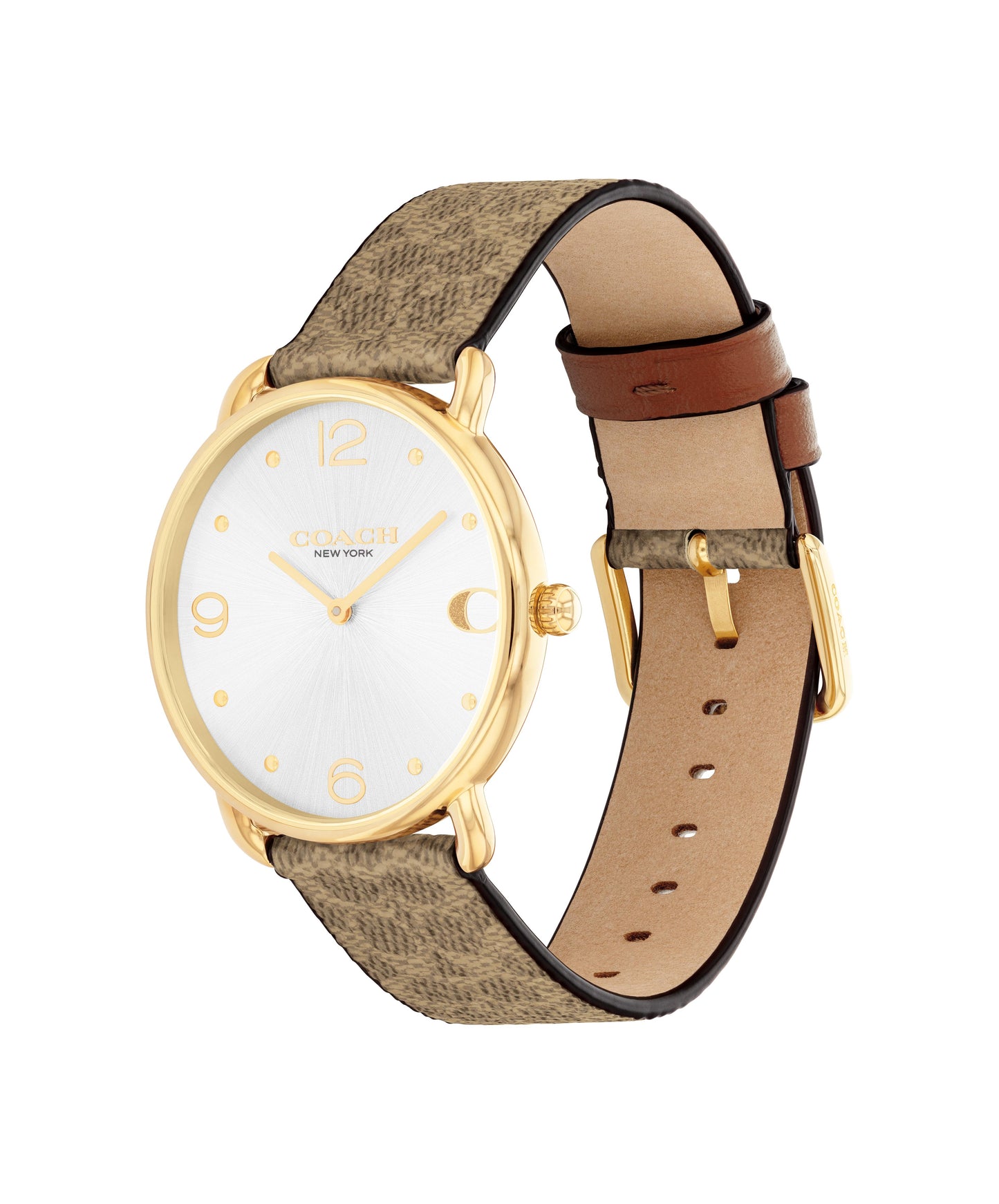 COACH Elliot 36mm Yellow Gold Tone Ladies Watch 14504205
