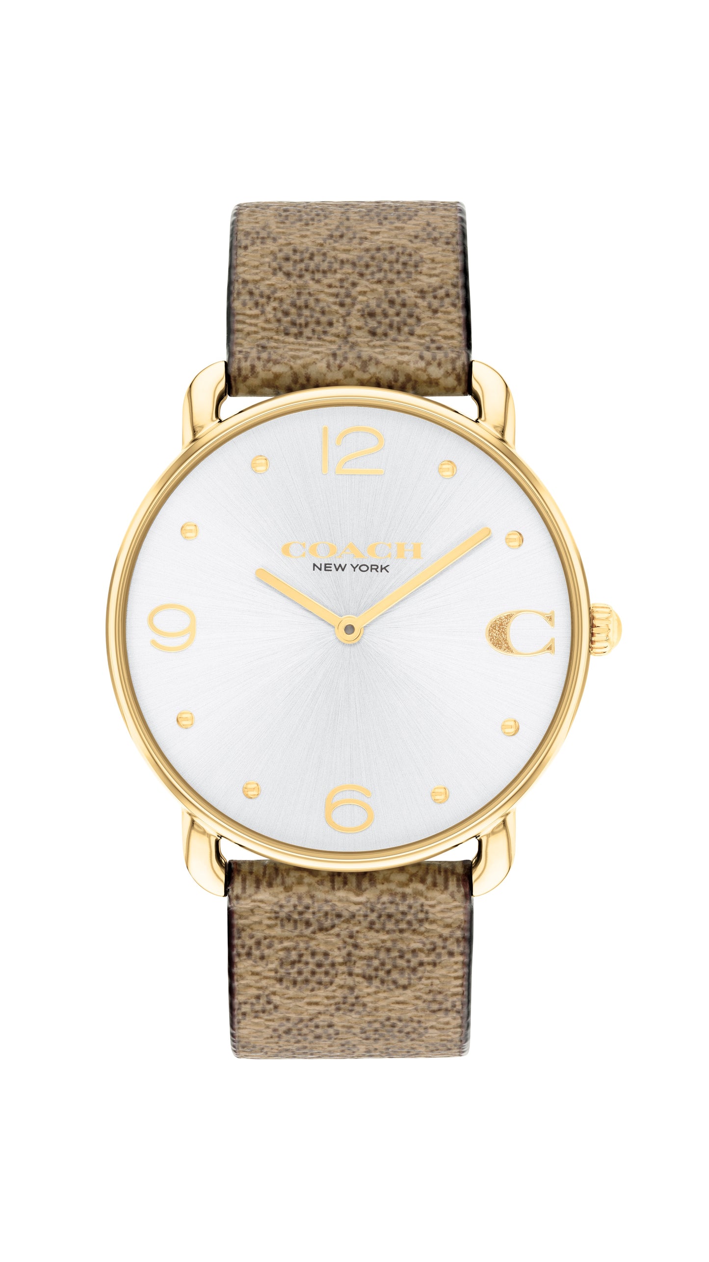 COACH Elliot 36mm Yellow Gold Tone Ladies Watch 14504205
