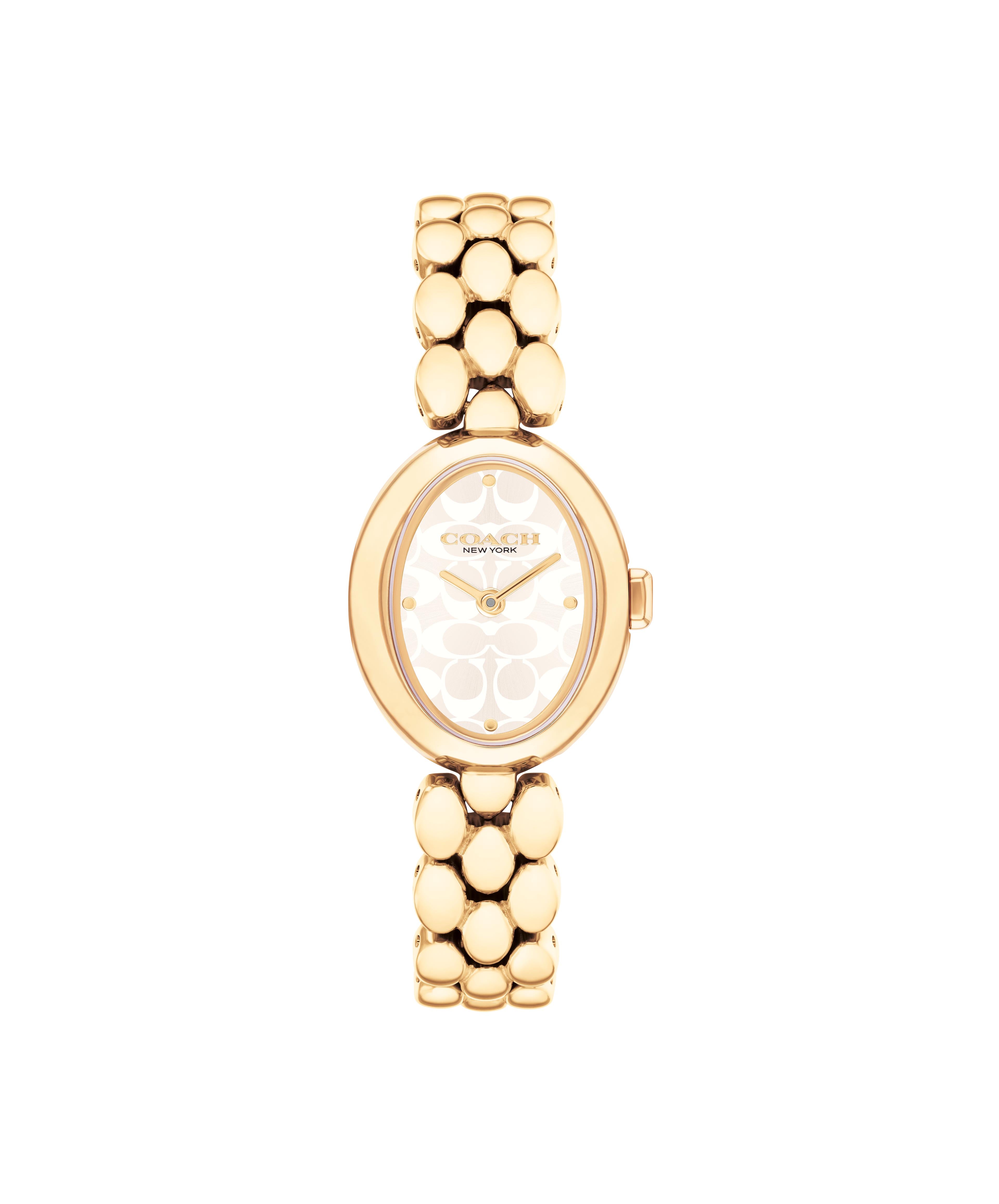 COACH Sammy 22mm Yellow Gold Tone Ladies Watch 14504417
