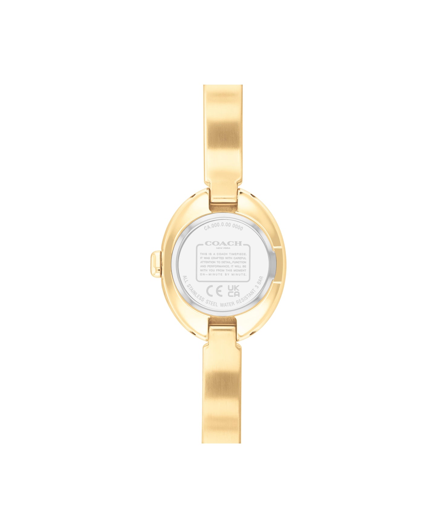 COACH Sammy 22mm Yellow Gold Tone Ladies Watch 14504528