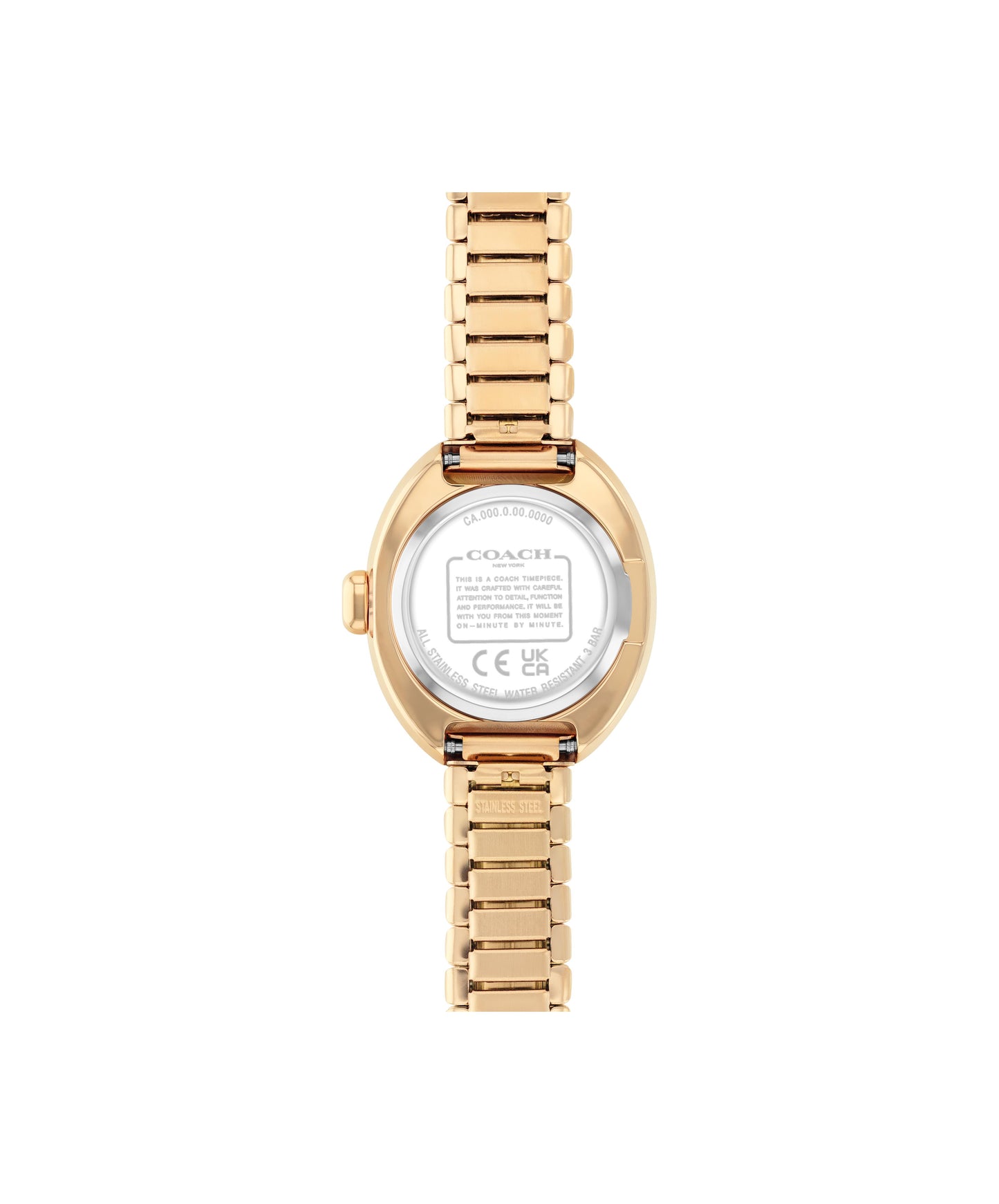 COACH Sammy 22mm Yellow Gold Tone Ladies Watch 14504573