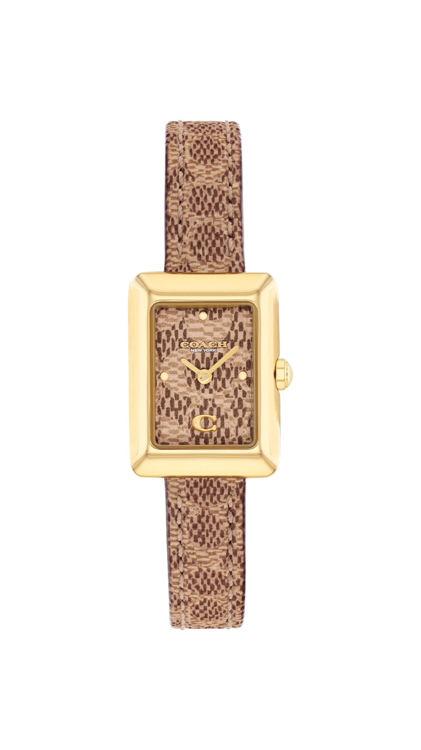 COACH Mara Ladies Gold Watch Leather 14504585