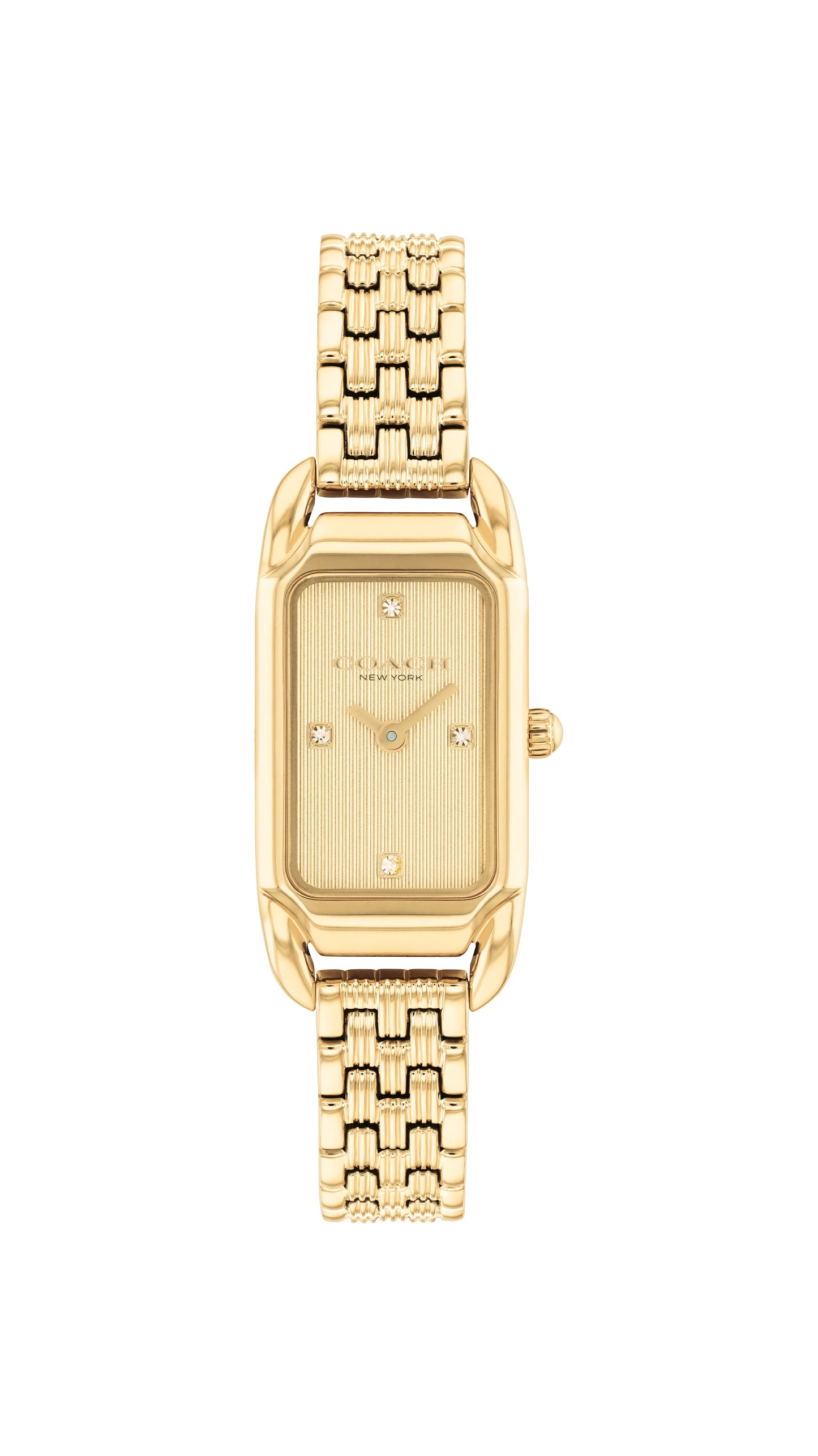 COACH Ladies Gold Plated Cadie Watch 14504629