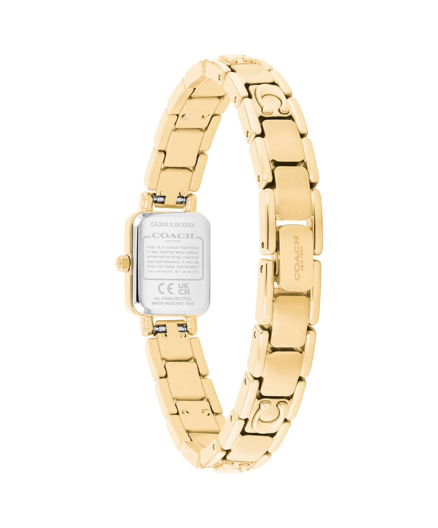 COACH Ladies Mara Gold Plated Bracelet Watch 14504672