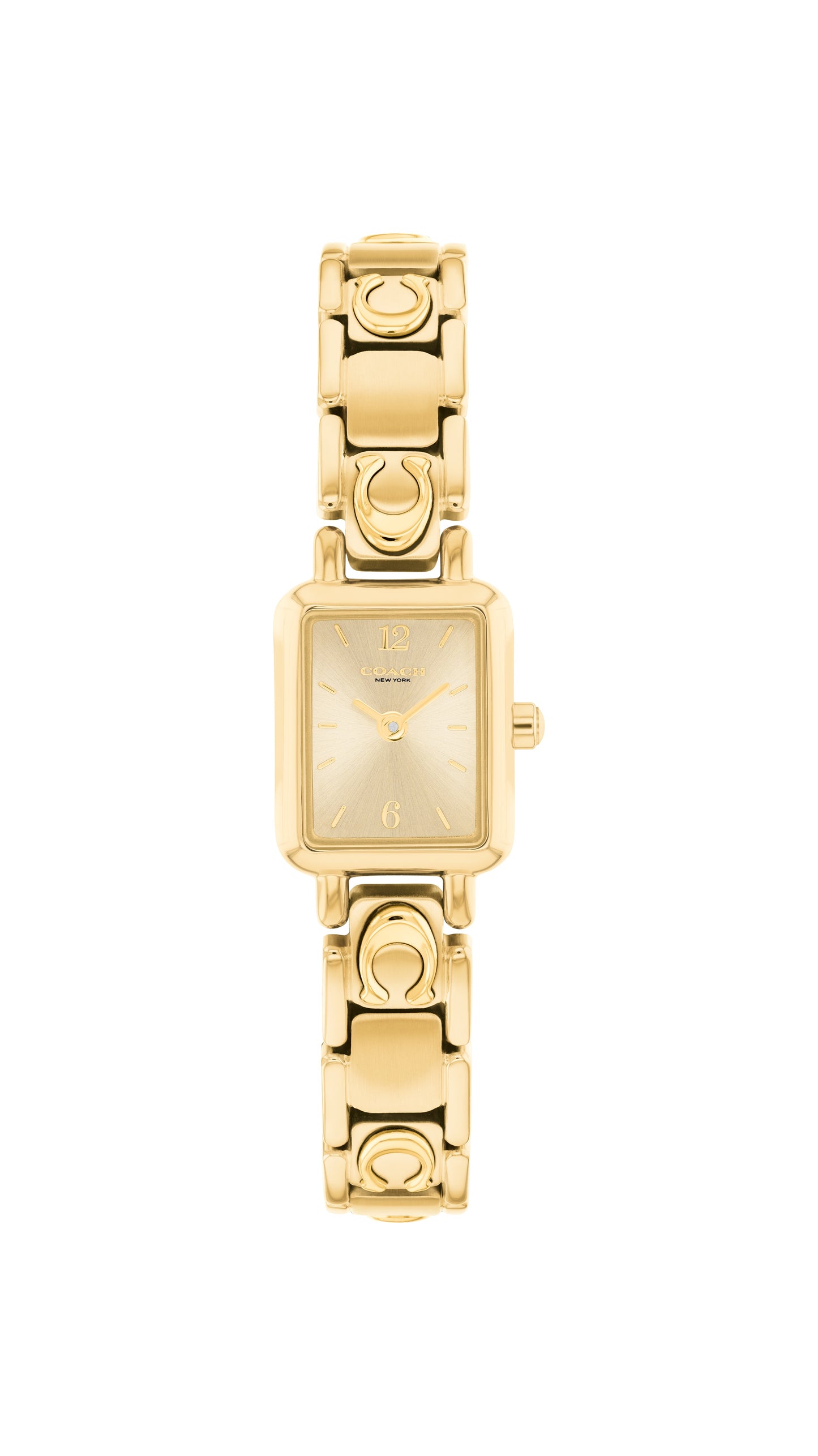 COACH Ladies Mara Gold Plated Bracelet Watch 14504672