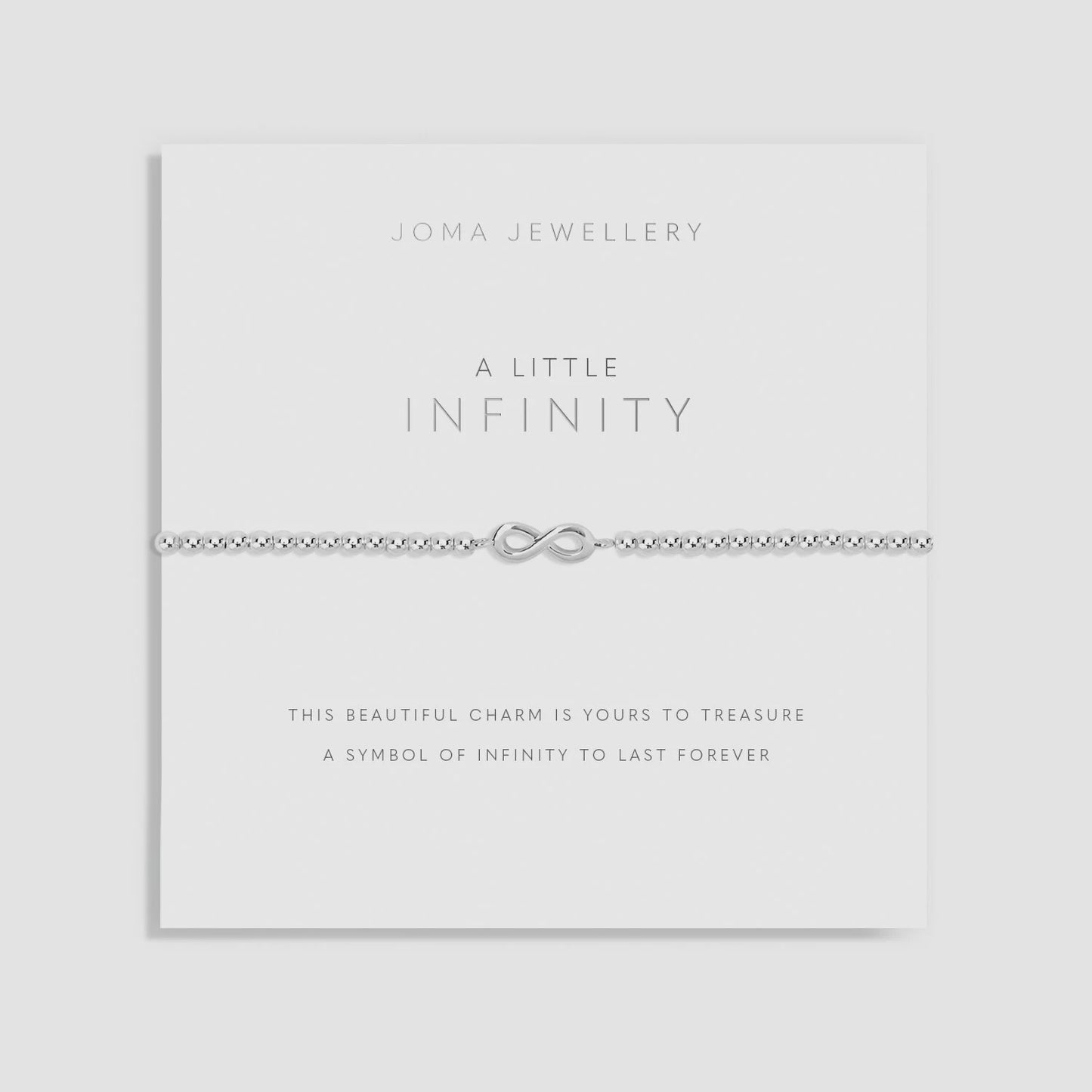 Joma A Little 'Infinity' Bracelet in Silver Plating 1455