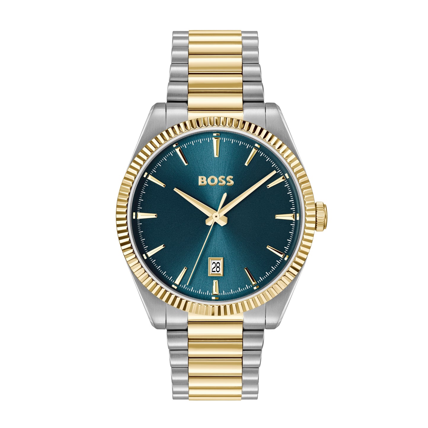 BOSS Gents Cheswick Two Tone Stainless Steel and Gold IP Watch 1514311