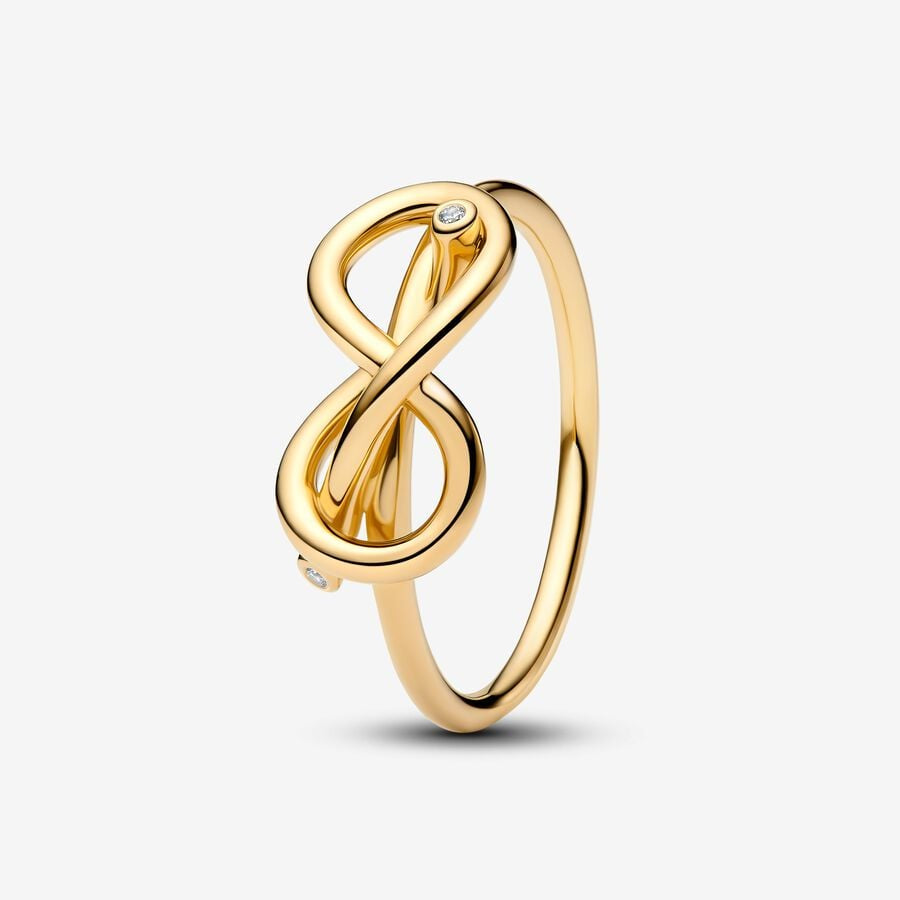 PANDORA Infinity Knot Ring 163759C01
