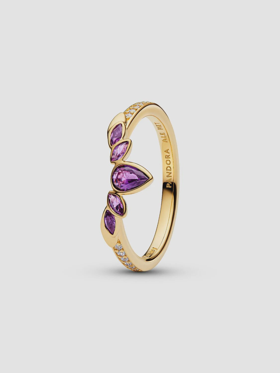 PANDORA Disney Frozen Queen Anna Tiara Ring 14k gold plating 164135C01