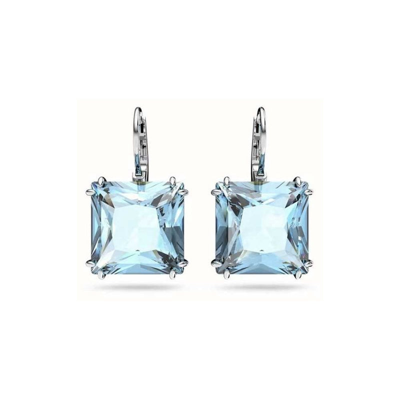 Swarovski Millenia Blue Square Cut Earrings 5619472
