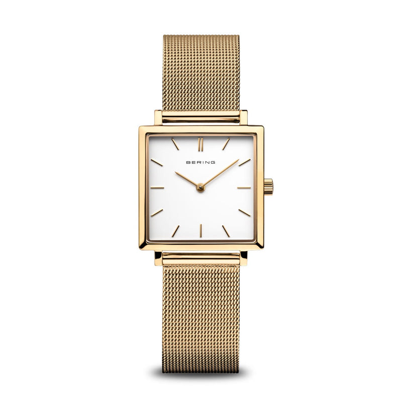 Bering Ladies Classic Polished Gold Watch 18226-334