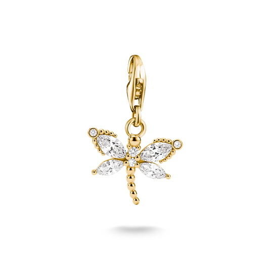 Thomas Sabo  Charm Pendant Dragonfly Gold Plated 1872-M01-14