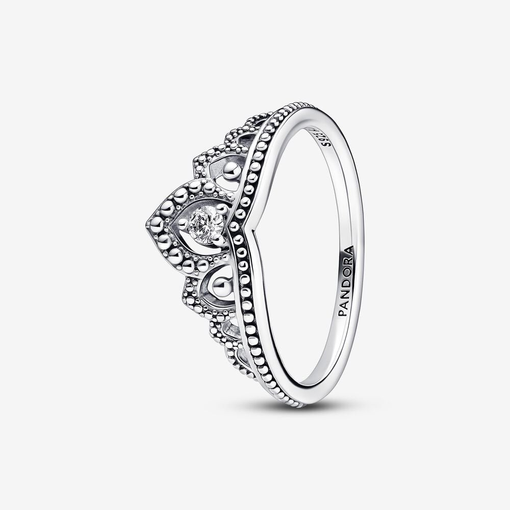 PANDORA Regal Beaded Tiara Ring 192233C01