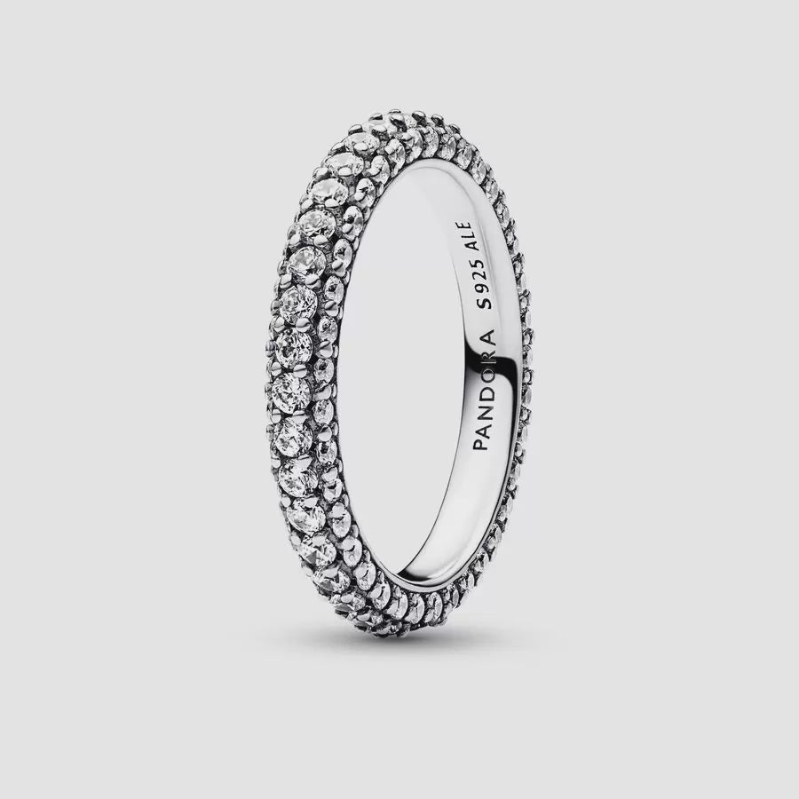 PANDORA Timeless Pavé Single-row Ring 192627C01