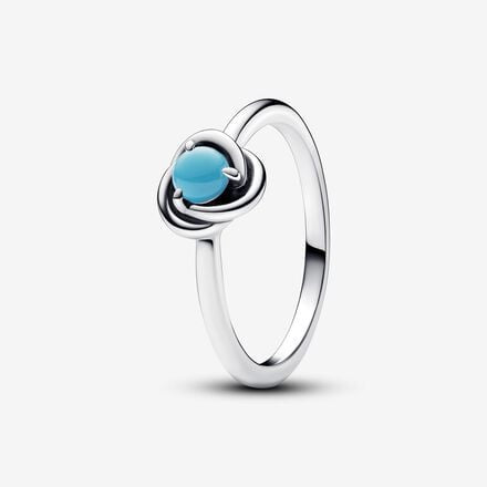 PANDORA December Birthstone Eternity Circle Ring 192993C12