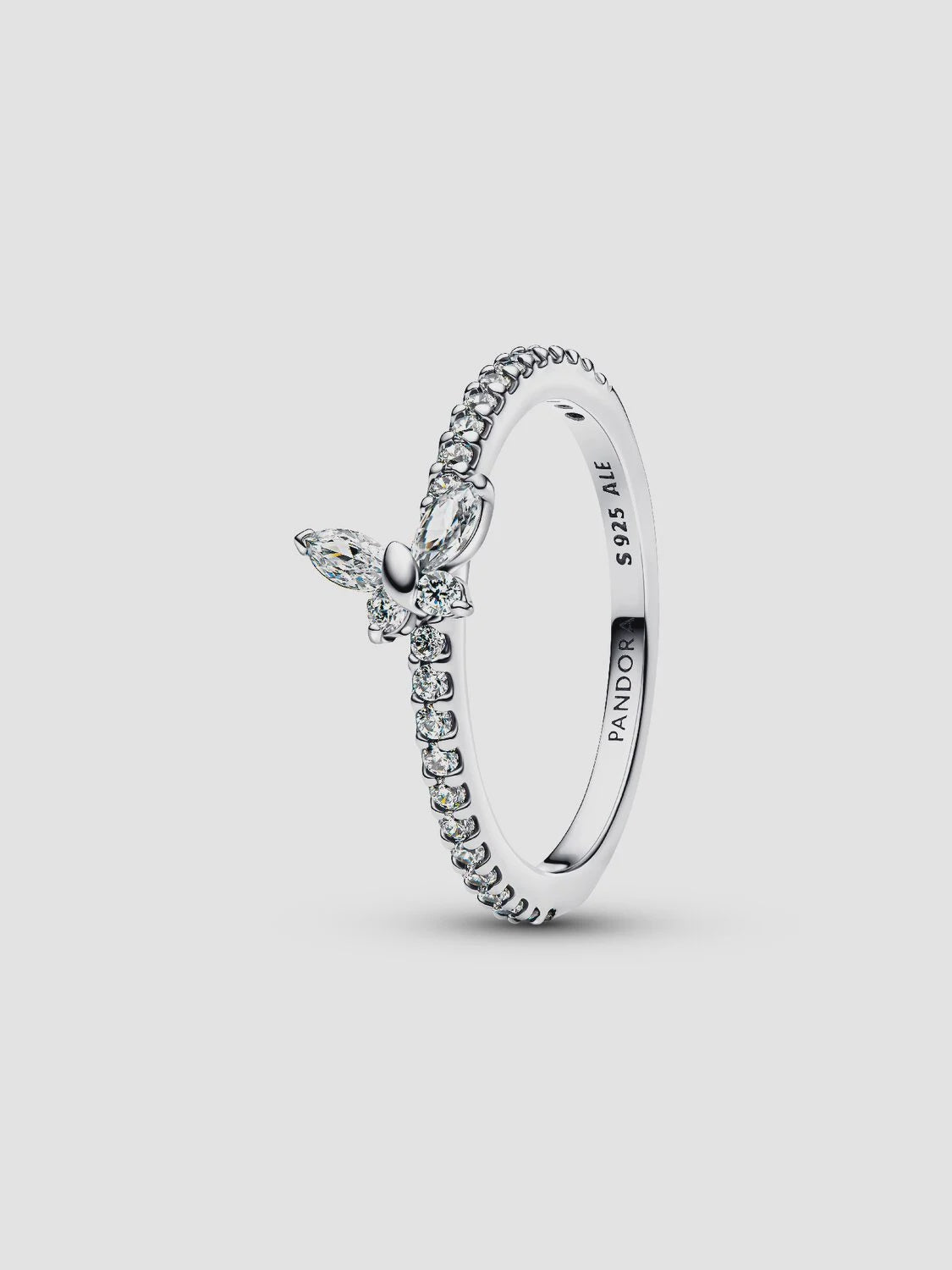 PANDORA Sparkling Butterfly Ring Sterling silver 194269C03