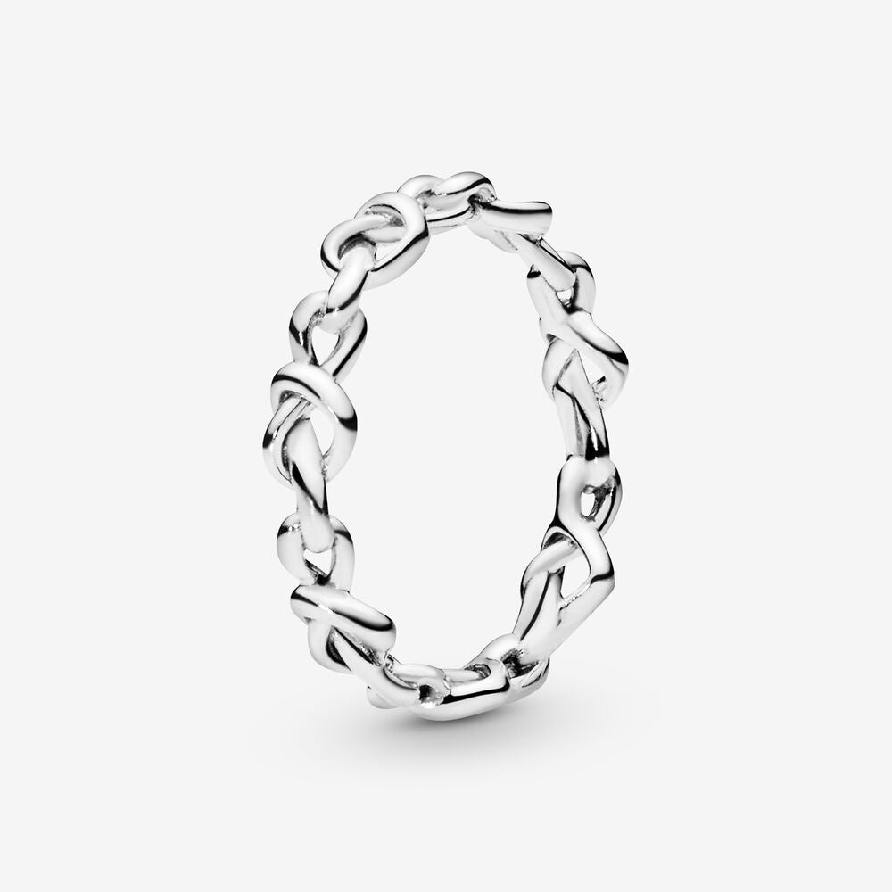 PANDORA Knotted Hearts Ring 198018