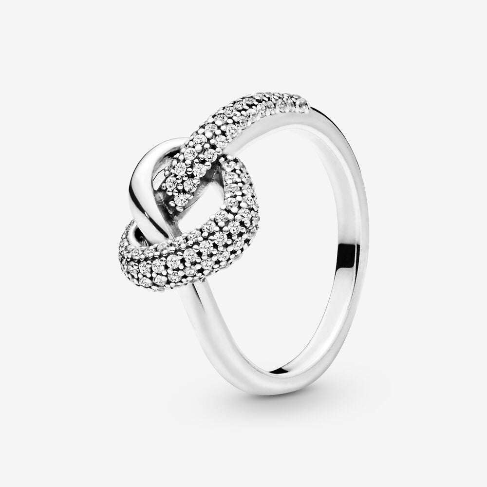 PANDORA Knotted Heart Ring 198086CZ