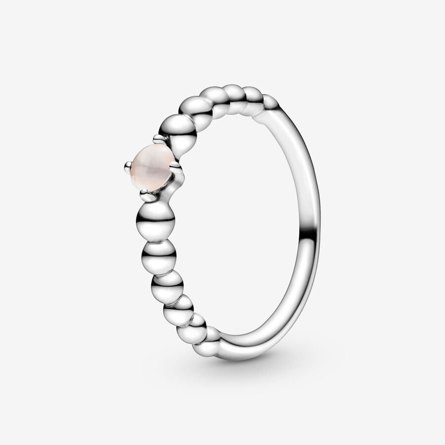 PANDORA June Birthstone Beaded Ring 198867C06