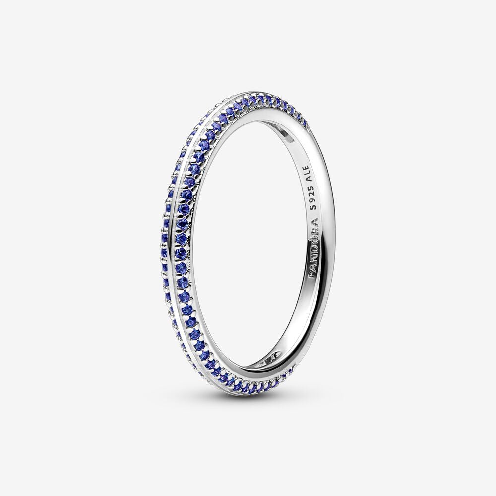 PANDORA ME Blue Pavé Ring 199679C03