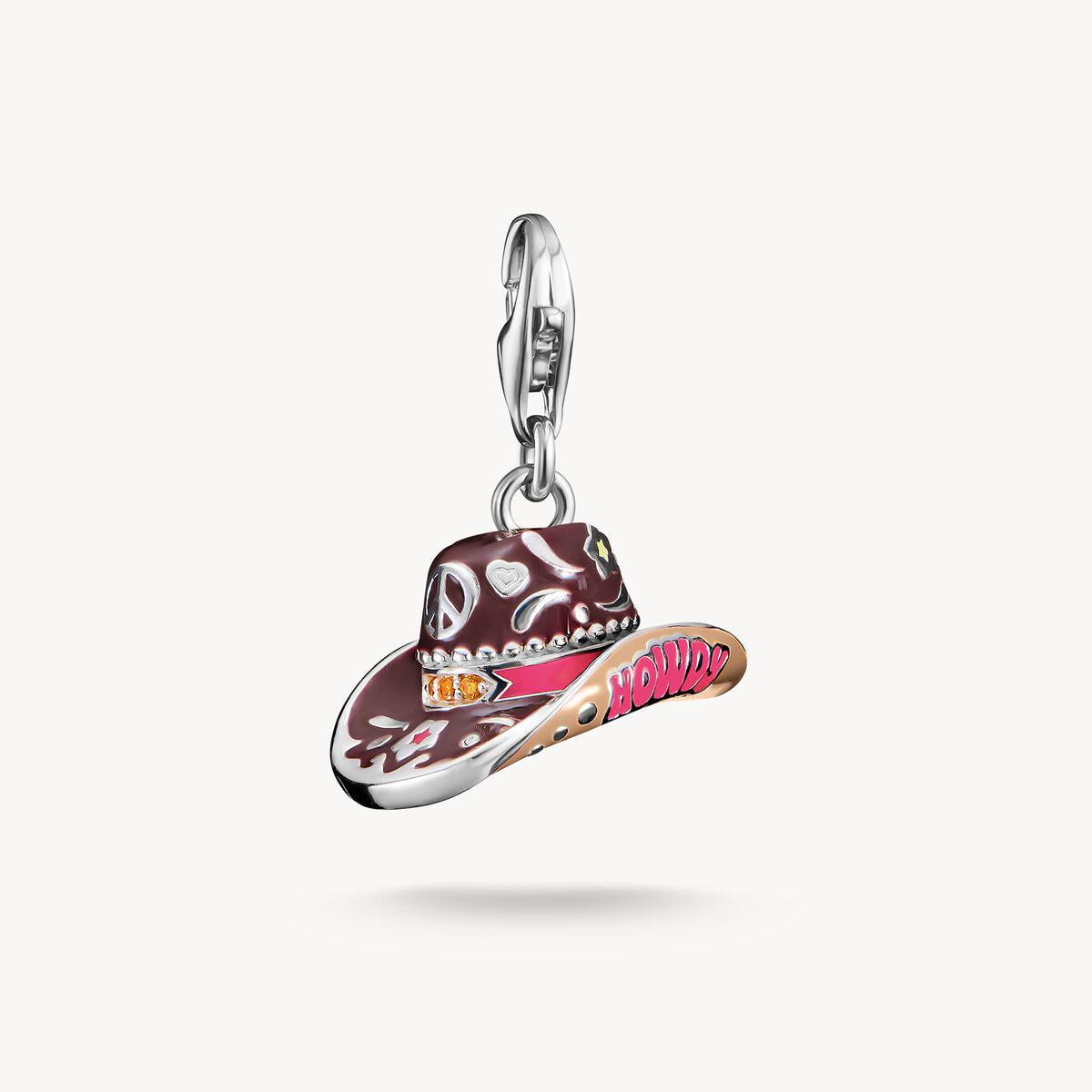 Thomas Sabo Silver Charm Pendant cowboy hat 2216-041-7