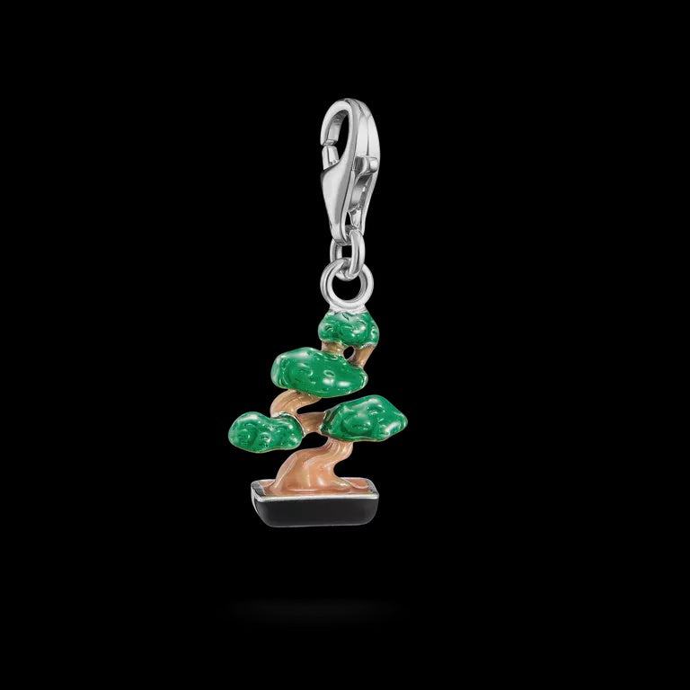 Thomas Sabo Silver Charm Pendant Bonsai Original 2237-664-6