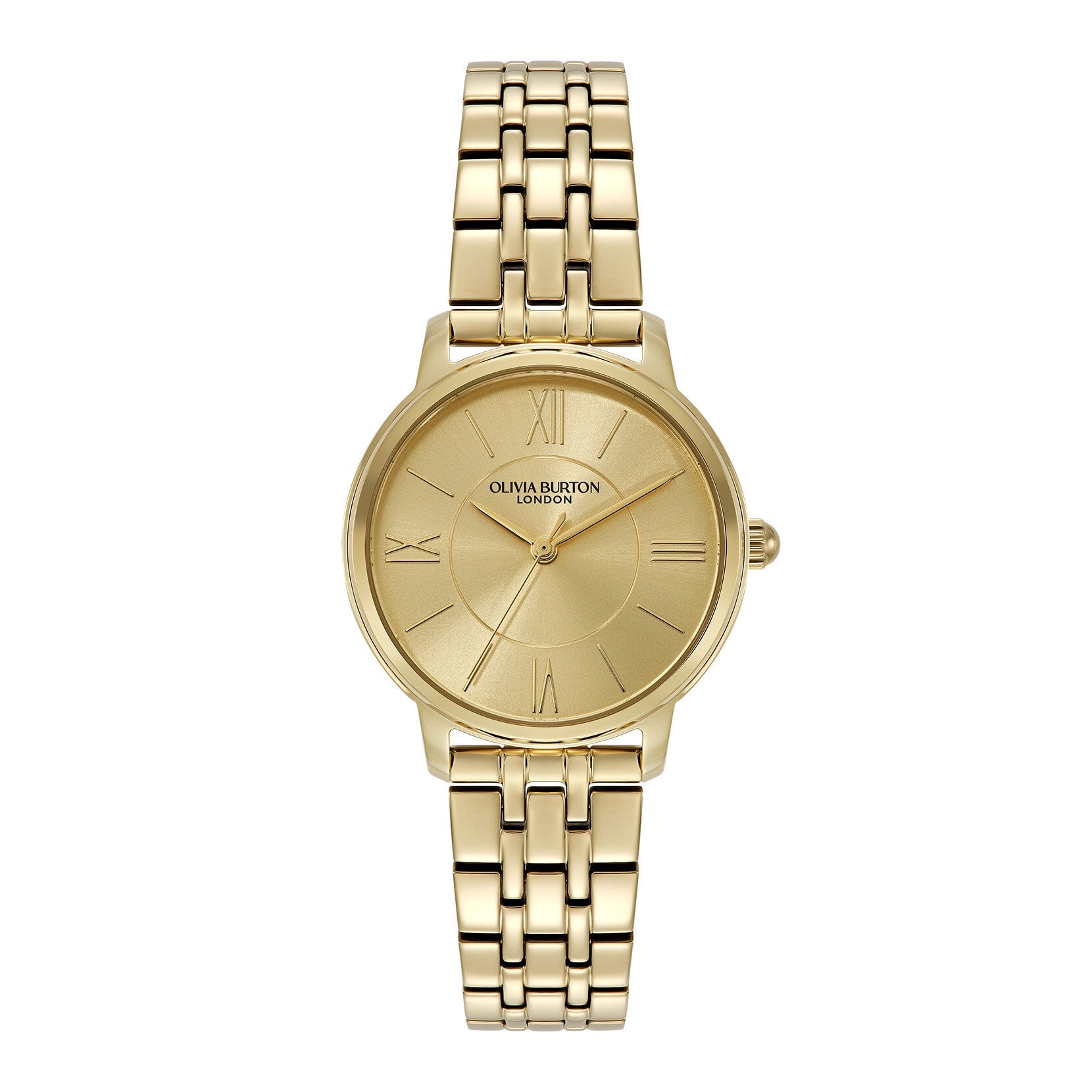 Olivia Burton 30mm Westbourne Champagne & Gold Bracelet Watch 24000350