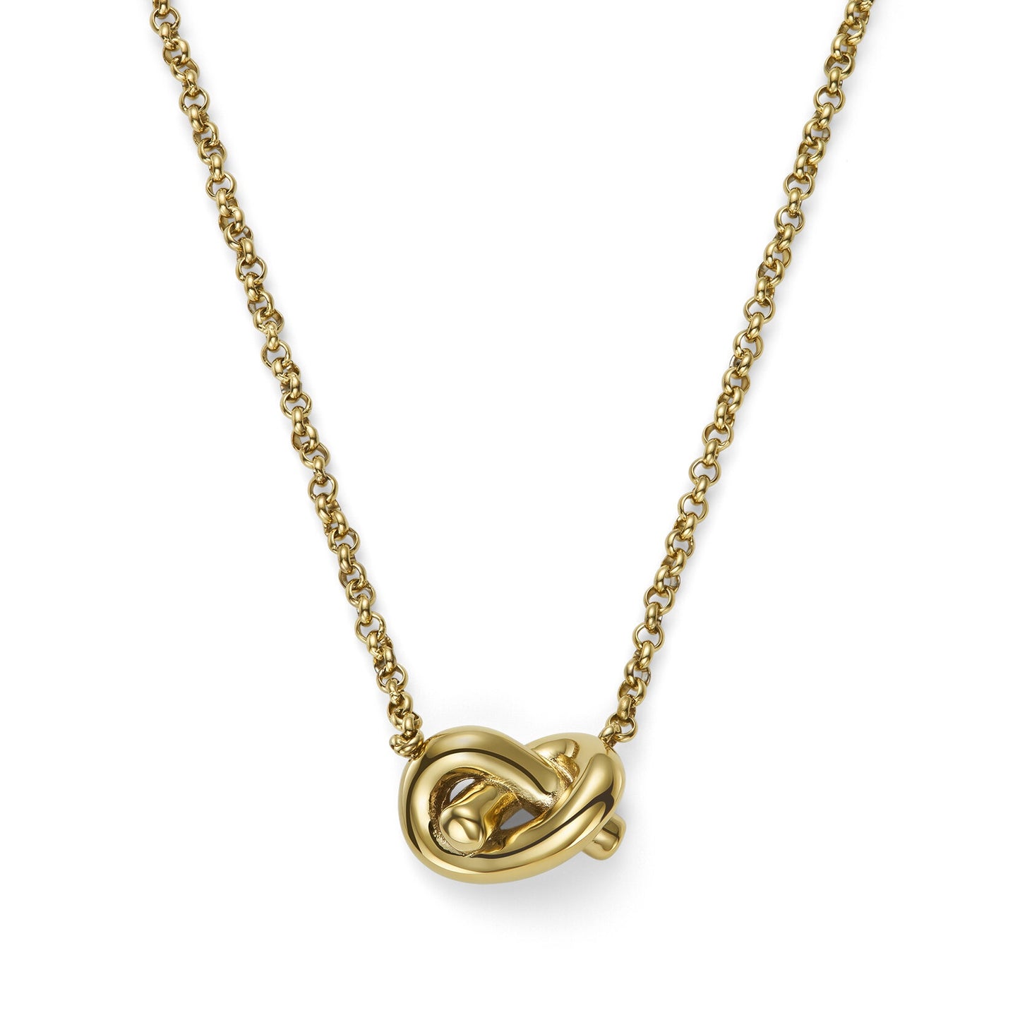 Olivia Burton Lover's Knot Gold Plated Necklace 24100221