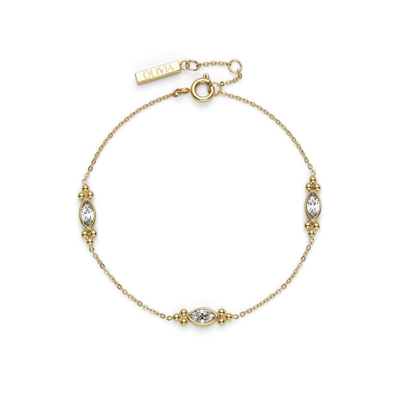 Olivia Burton Dainty Gold Plated Bracelet 24100280