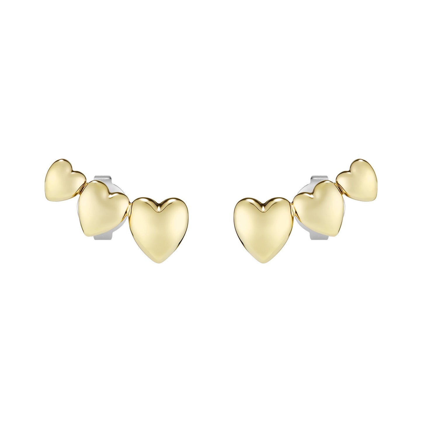 Olivia Burton Mini Heart Gold Plated Stud Earrings 24100463