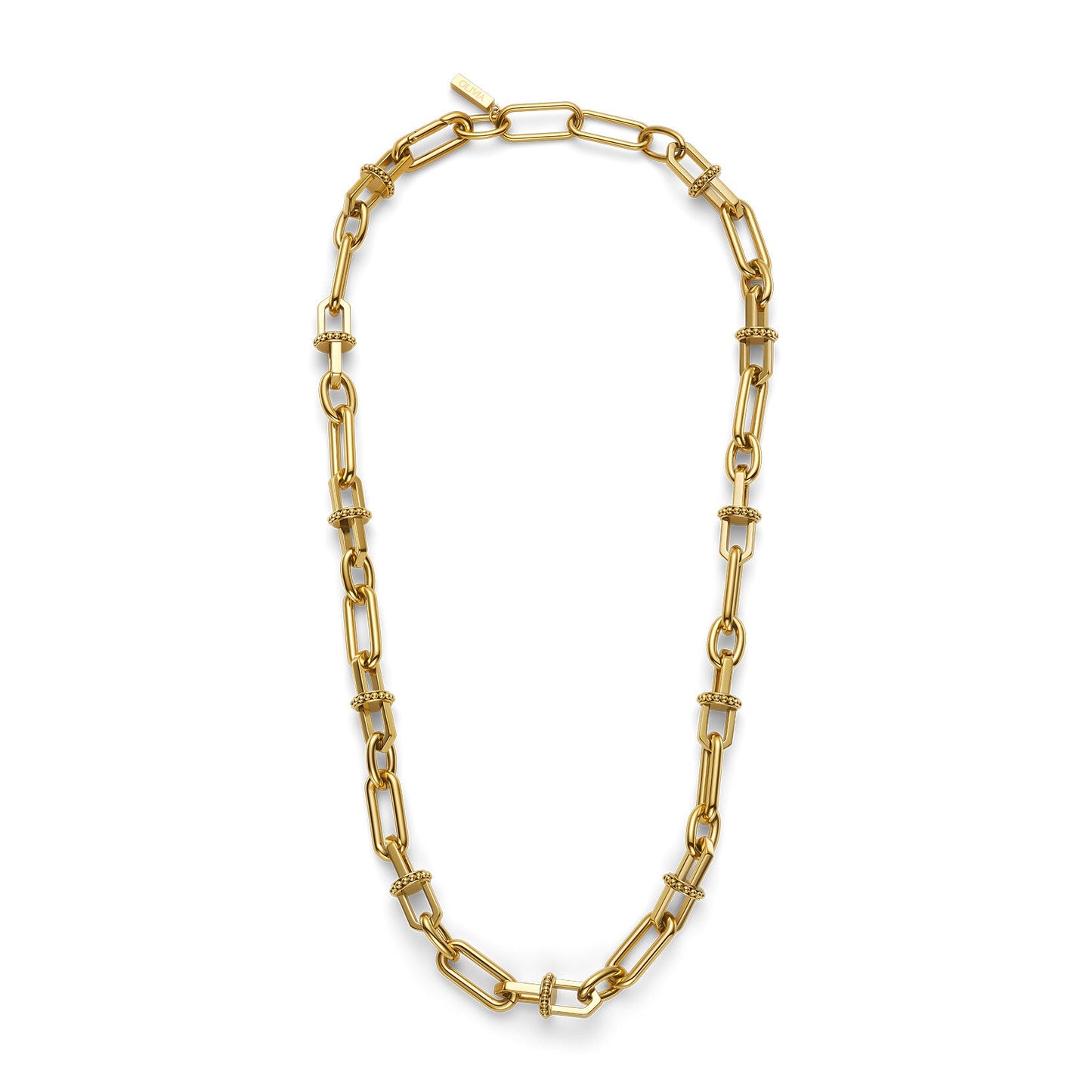Olivia Burton Anchor Link Gold Plated Necklace 24100577