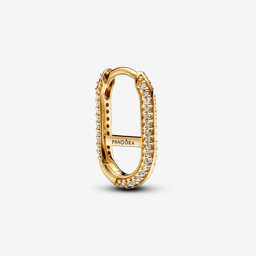 PANDORA ME Pavé Link Single Earring 269682C01 - 269682C01