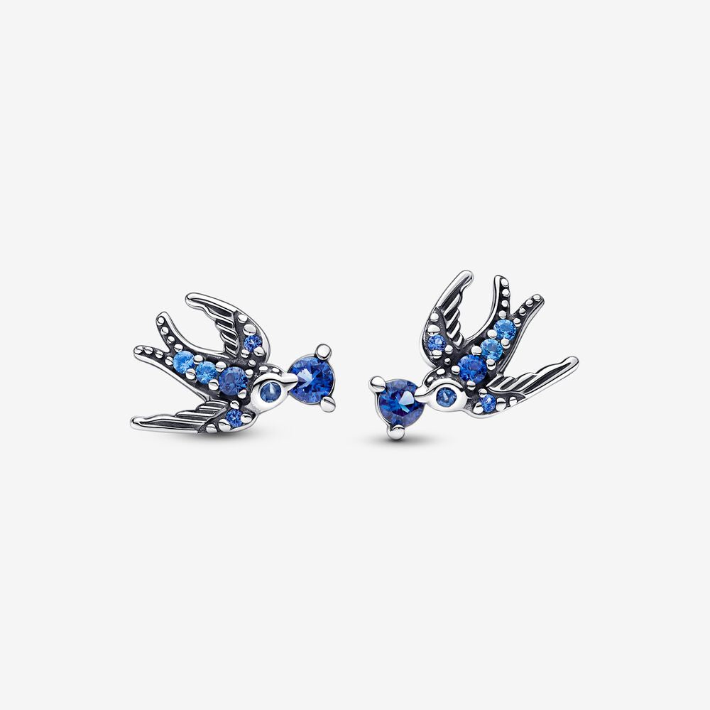 PANDORA Sparkling Swallow Stud Earrings 292568C01