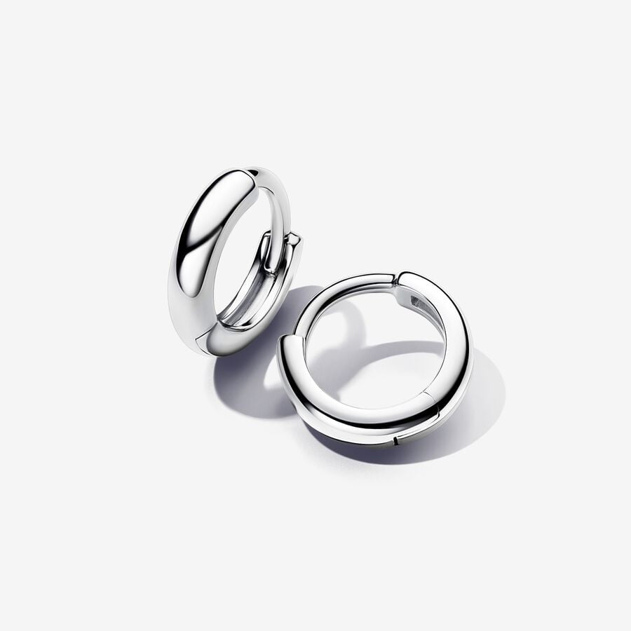 PANDORA Essence Round Huggie Hoop Earrings 293286C00