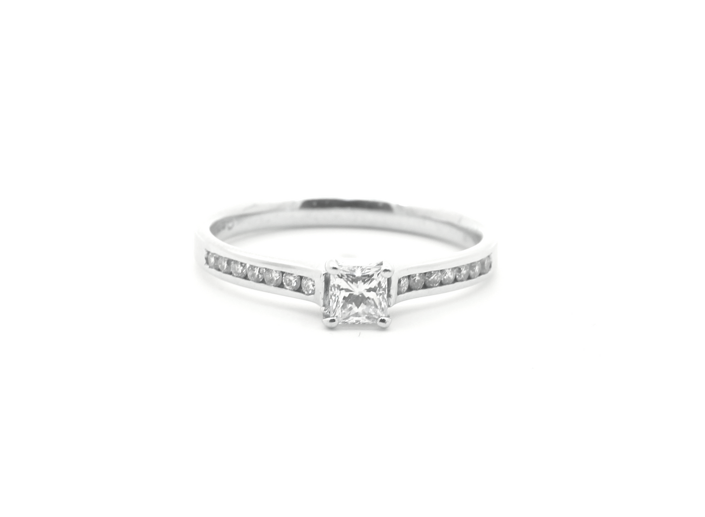 Platinum Solitaire Diamond Ring 0.50ct