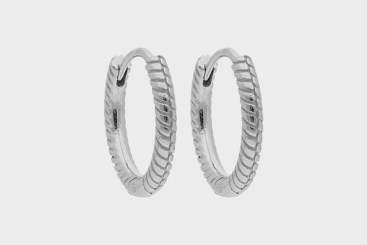 Qudo S/S Perosa 15mm Earrings 317435